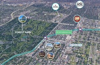 Saint Louis, MO Commercial Land - 501-523 DeBaliviere Ave