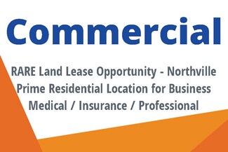 Northville, MI Commercial Land - 41630 Six Mile Rd