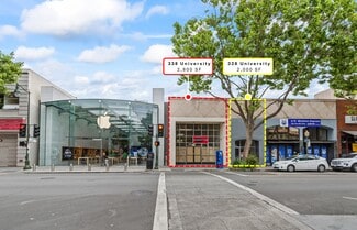 Palo Alto, CA Retail - 326-338 University Ave