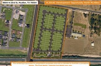 McAllen, TX Commercial Land - 9800 N 23rd St McAllen, TX Commercial Land - 9800 N 23rd St