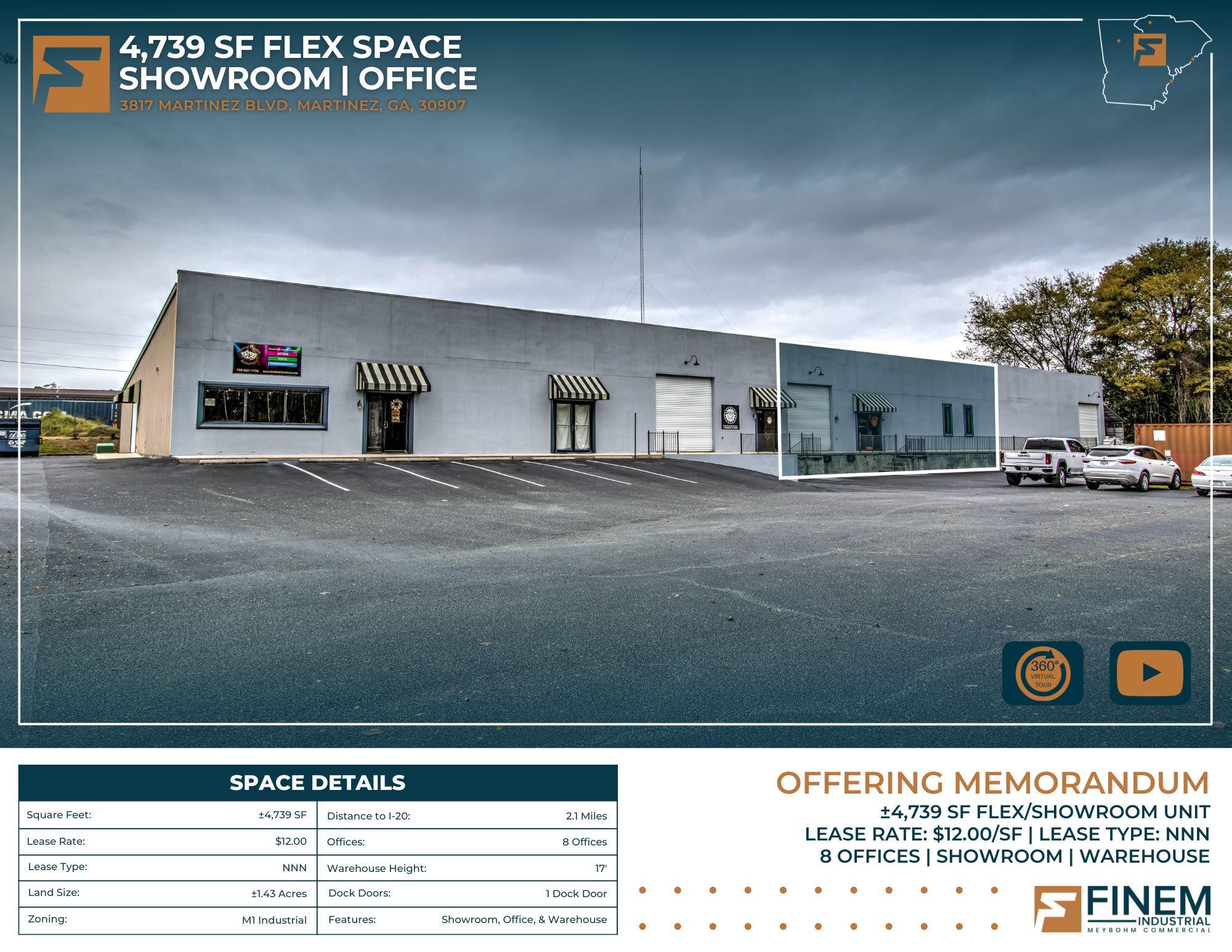 3817 Martinez Blvd, Augusta, GA for Rent