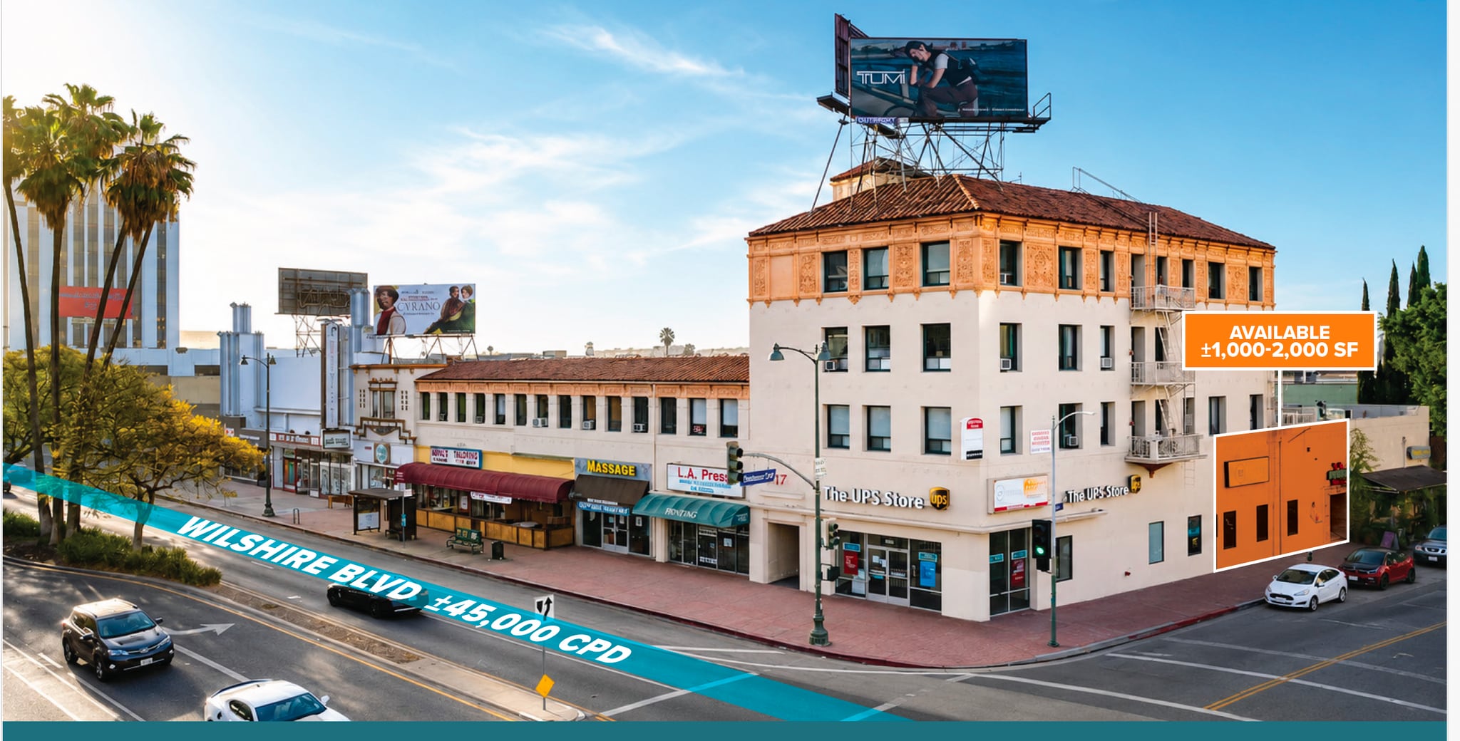 5466-5484 Wilshire Blvd, Los Angeles, CA for Rent