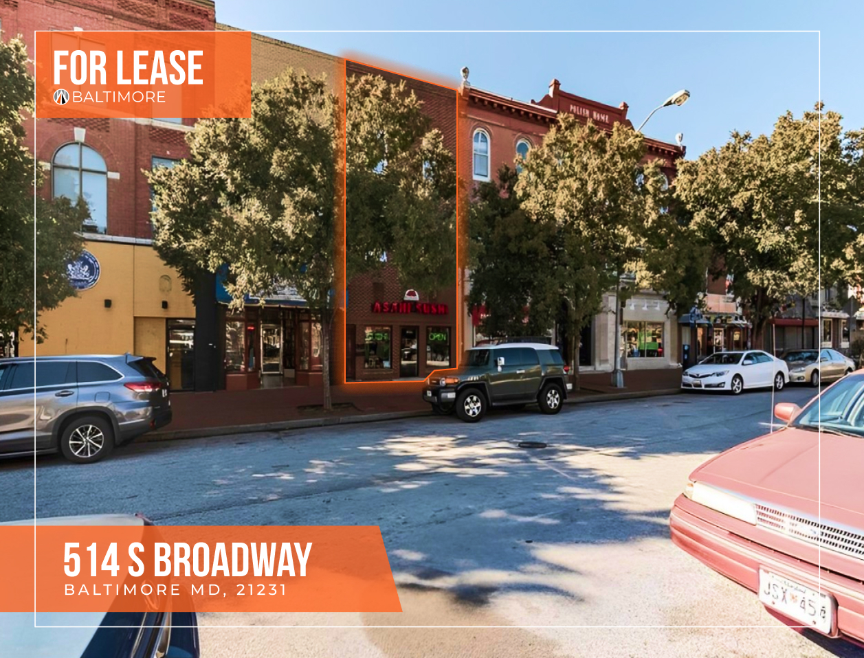 514 S Broadway, Baltimore, MD for Rent