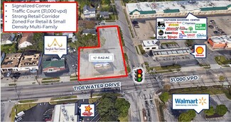 Norfolk, VA Commercial Land - 7483 Tidewater Dr