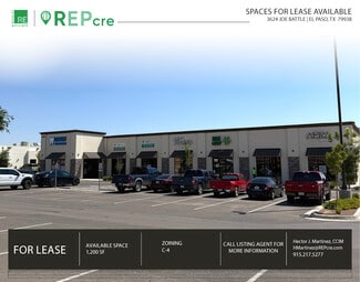 El Paso, TX Office/Retail - 3624 Joe Battle Blvd