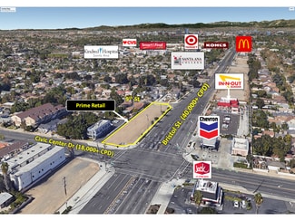 Santa Ana, CA Commercial Land - 820 Bristol st