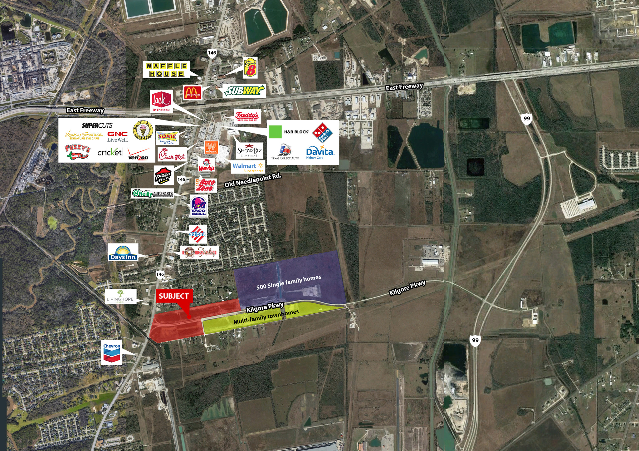 Hwy 146 & Kilgore Pky, Baytown, TX for Rent