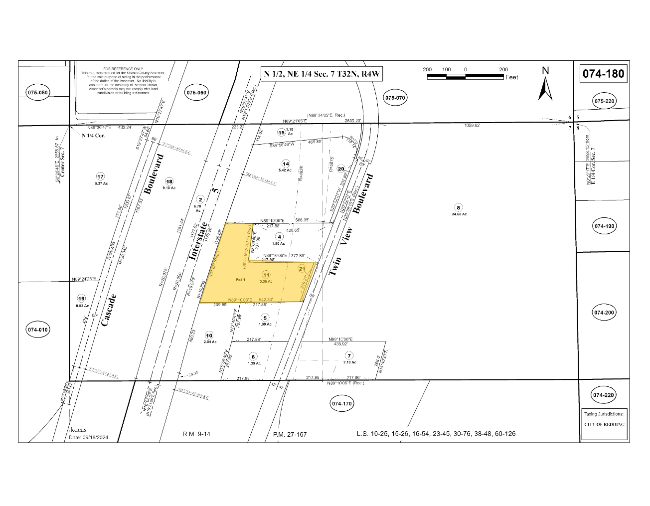 2820 Twin View Blvd, Redding, CA for Sale