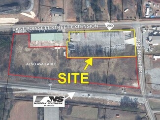 Greer, SC Commercial Land - 1788 E Poinsett Street Ext