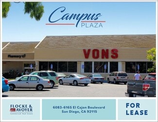 San Diego, CA Retail - 6155 El Cajon Blvd