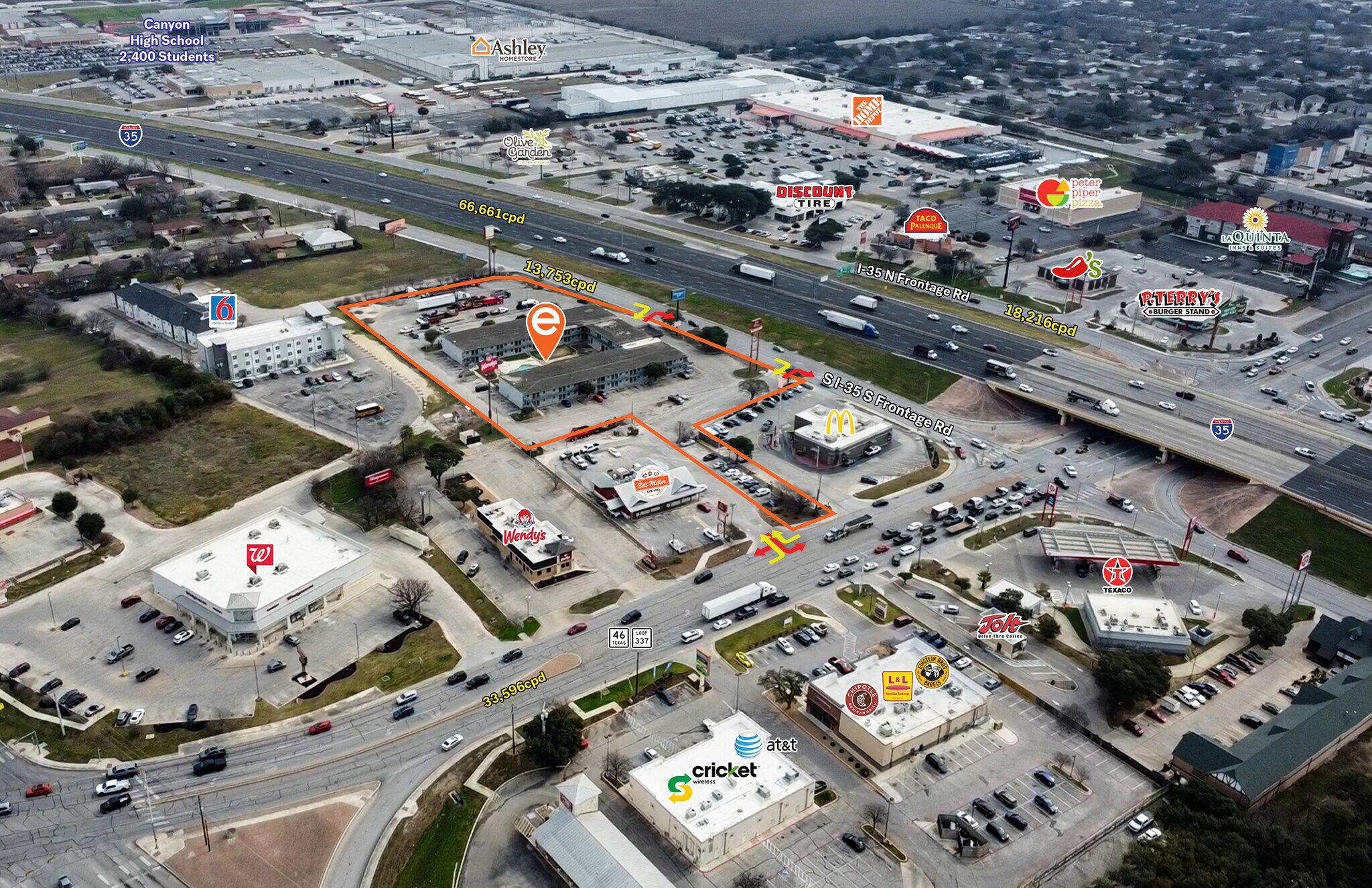 1209 IH-35 E, New Braunfels, TX for Rent