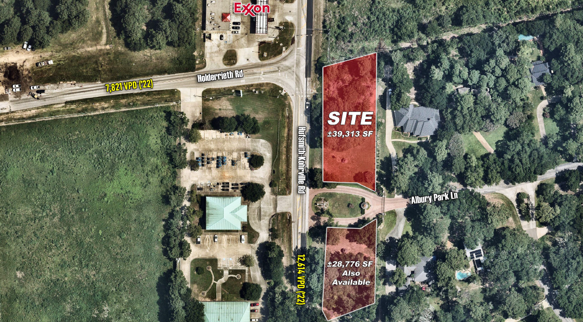 NEC of Albury Park Ln & Huffsmith-Kohrville Rd, Tomball, TX for Sale