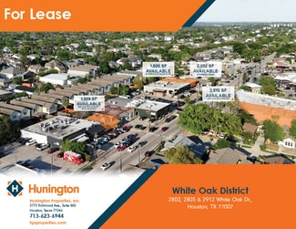 Houston, TX Retail - 2802 White Oak Dr