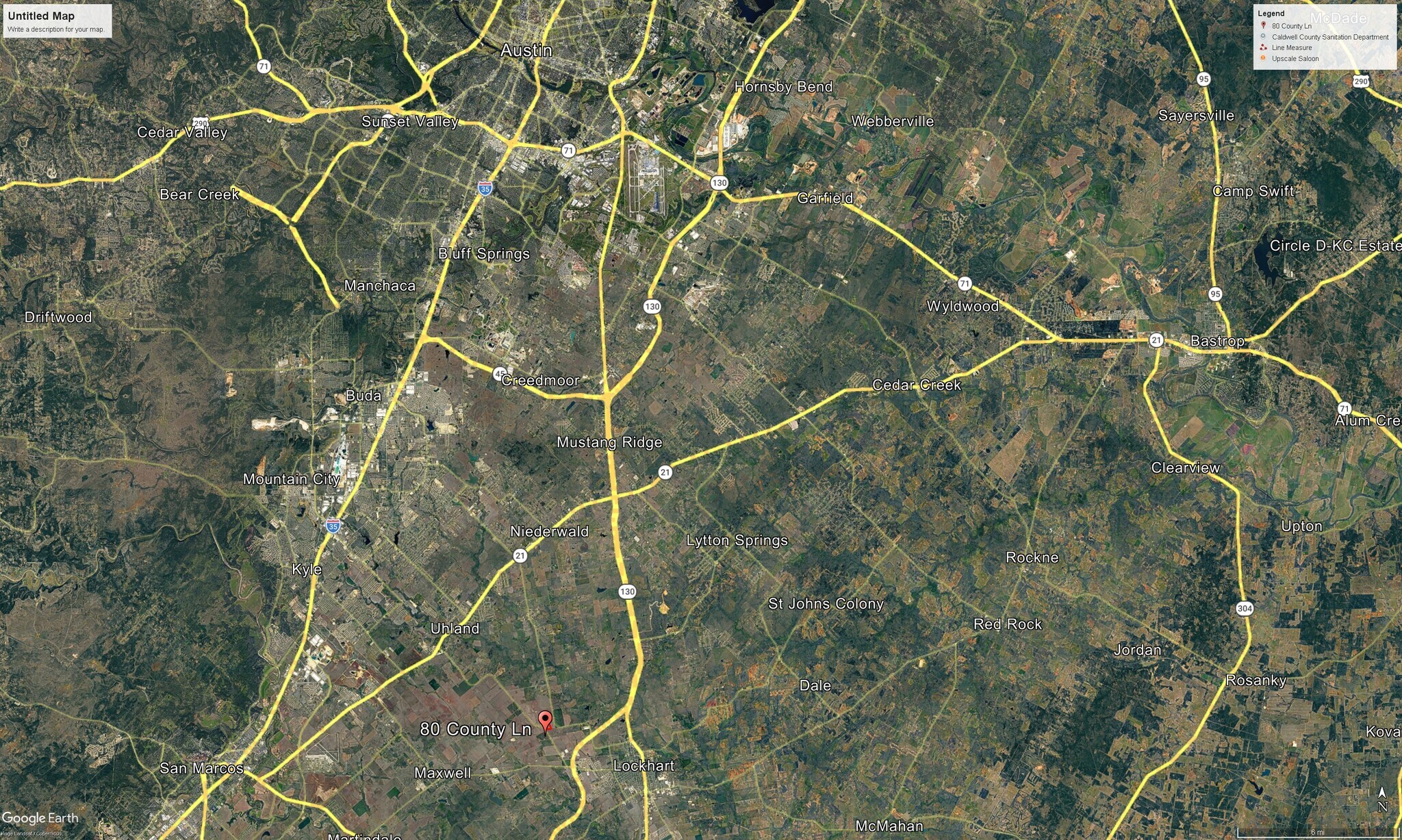 80 County Ln, Lockhart, TX for Sale