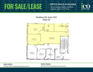 Sugar Land, TX Office - 52 Sugar Creek Center Blvd Sugar Land, TX Office - 52 Sugar Creek Center Blvd