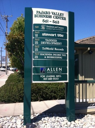 Watsonville, CA Office - 561-563 Auto Center Dr