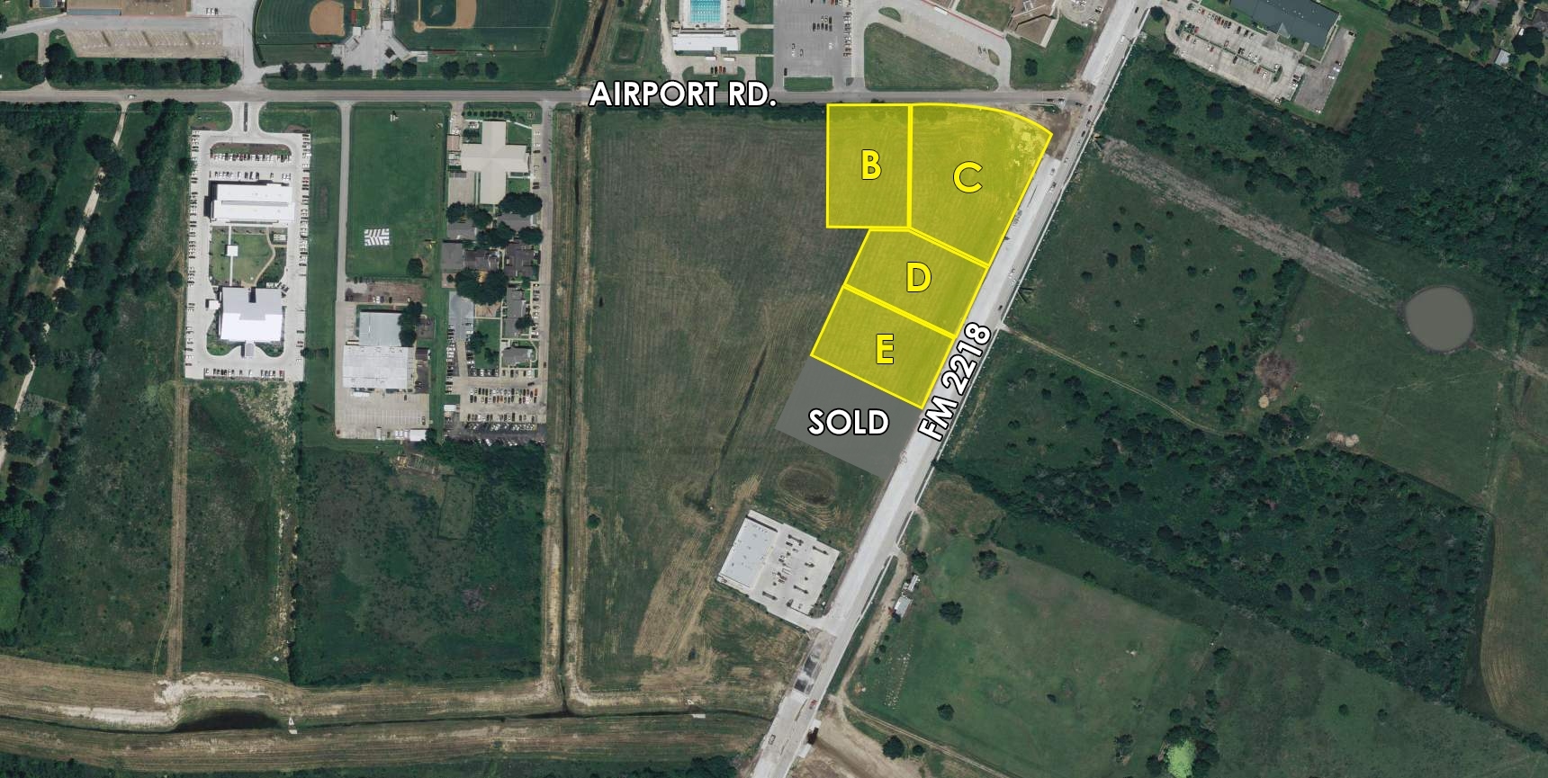 FM 2218 & Airport Blvd, Rosenberg, TX for Sale