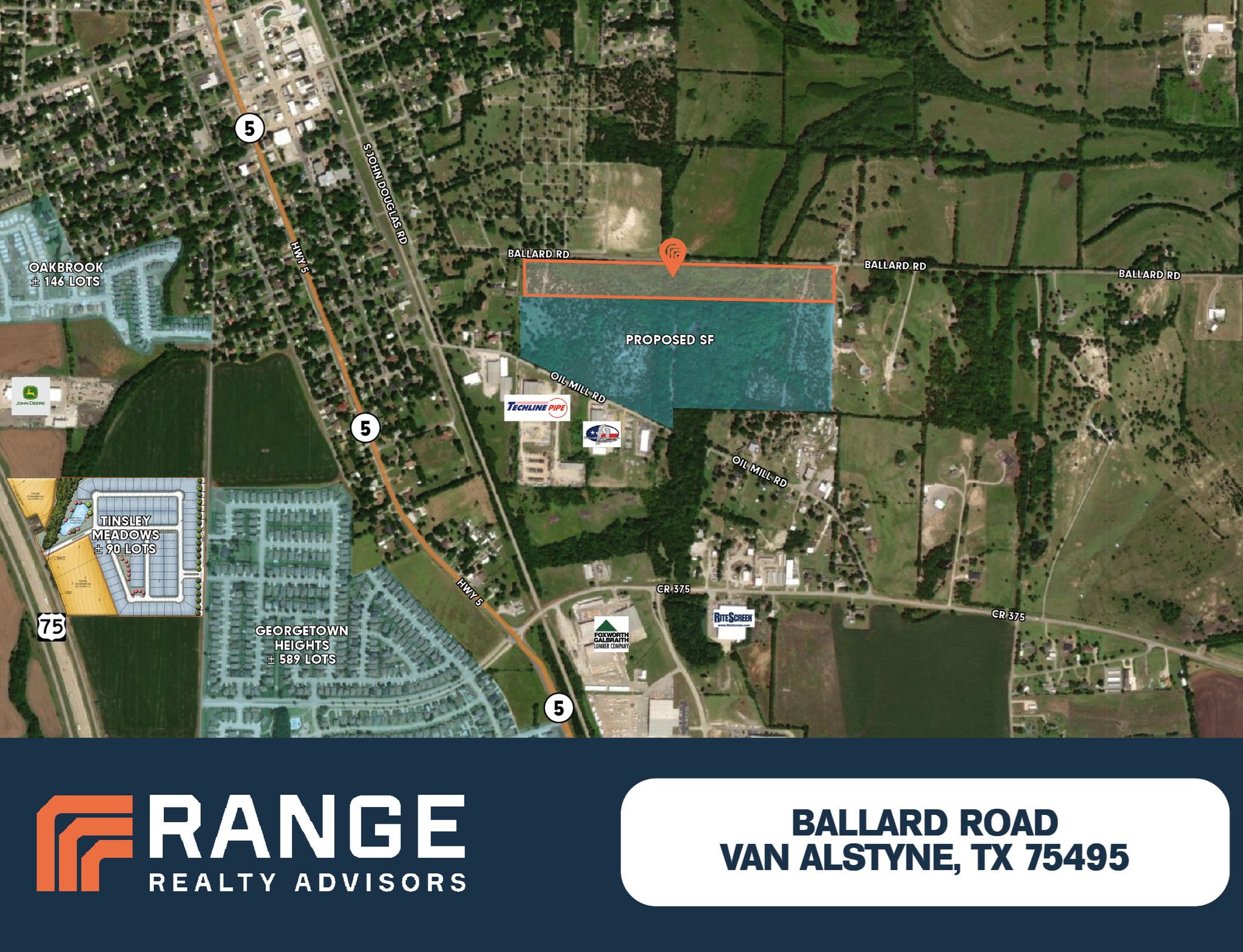 Ballard Road, Van Alstyne, TX for Sale