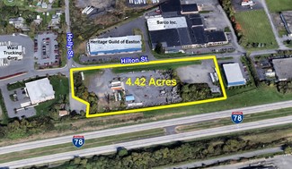 Easton, PA Commercial Land - 75 Hilton St