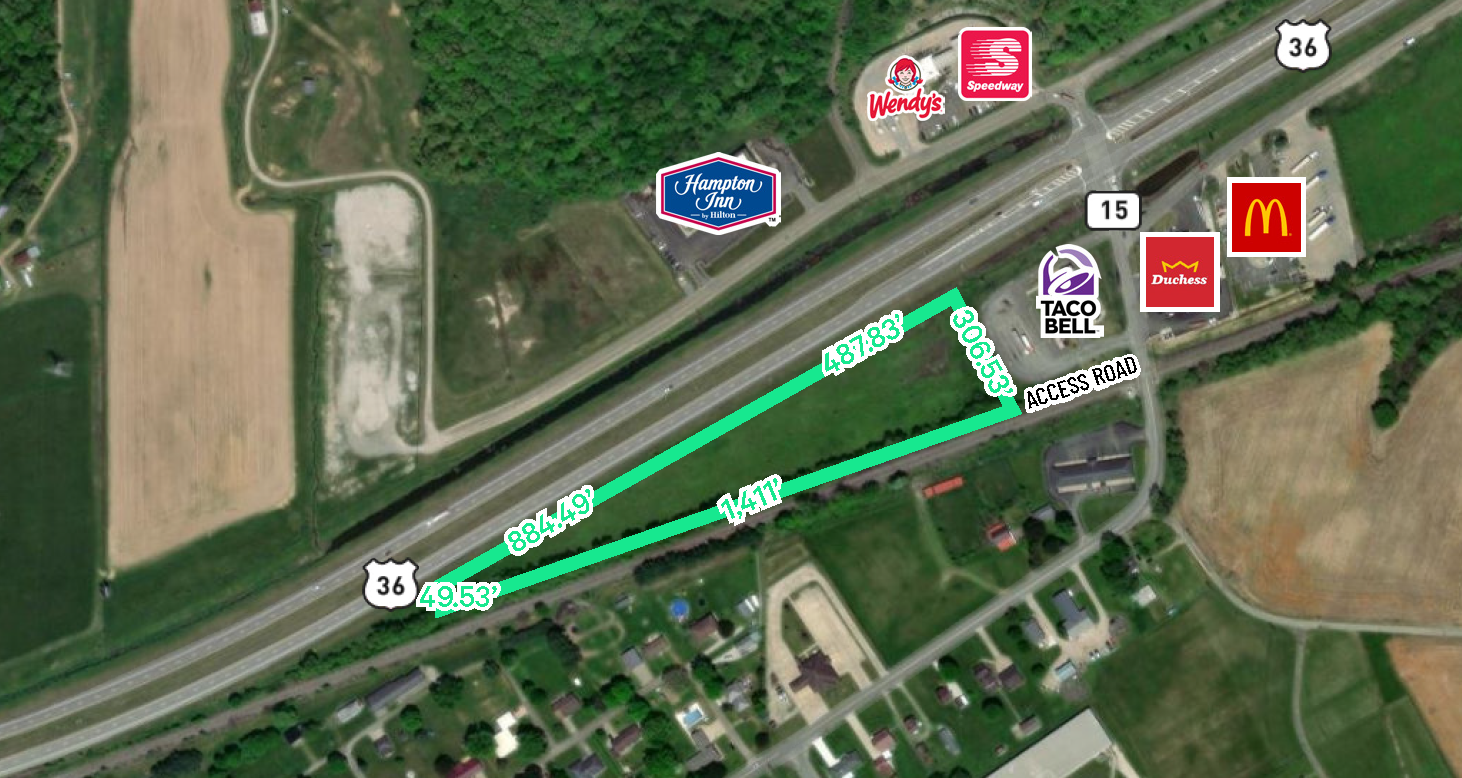 US Highway 36 & CR 15, Newcomerstown, OH for Sale