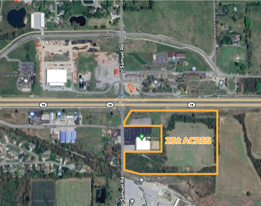 Hwy 13 & Samuel Rd, Carterville, IL for Sale