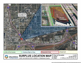 Oklahoma City, OK Commercial Land - E Sheridan Ave @ S LINCOLN BLVD