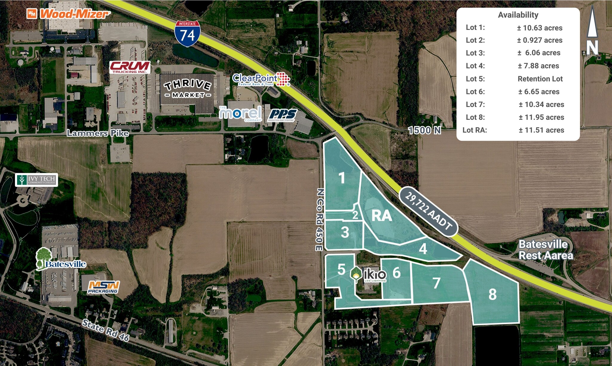 Merkel Road, Batesville, IN for Sale
