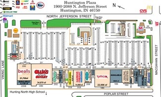 Huntington, IN Retail - 1900-2092 N Jefferson St
