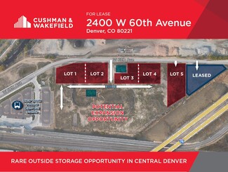 Denver, CO Commercial Land - 2400 W 60th Ave