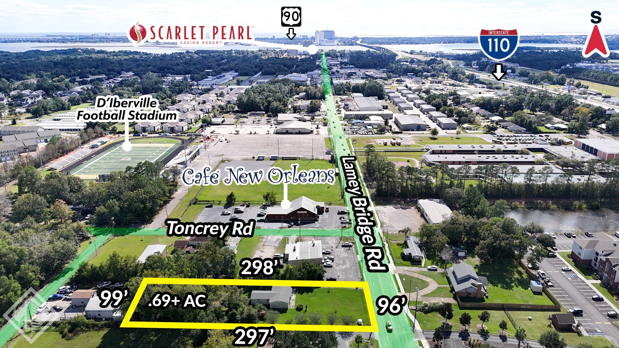 11038 Lamey Bridge Rd, Diberville, MS for Sale