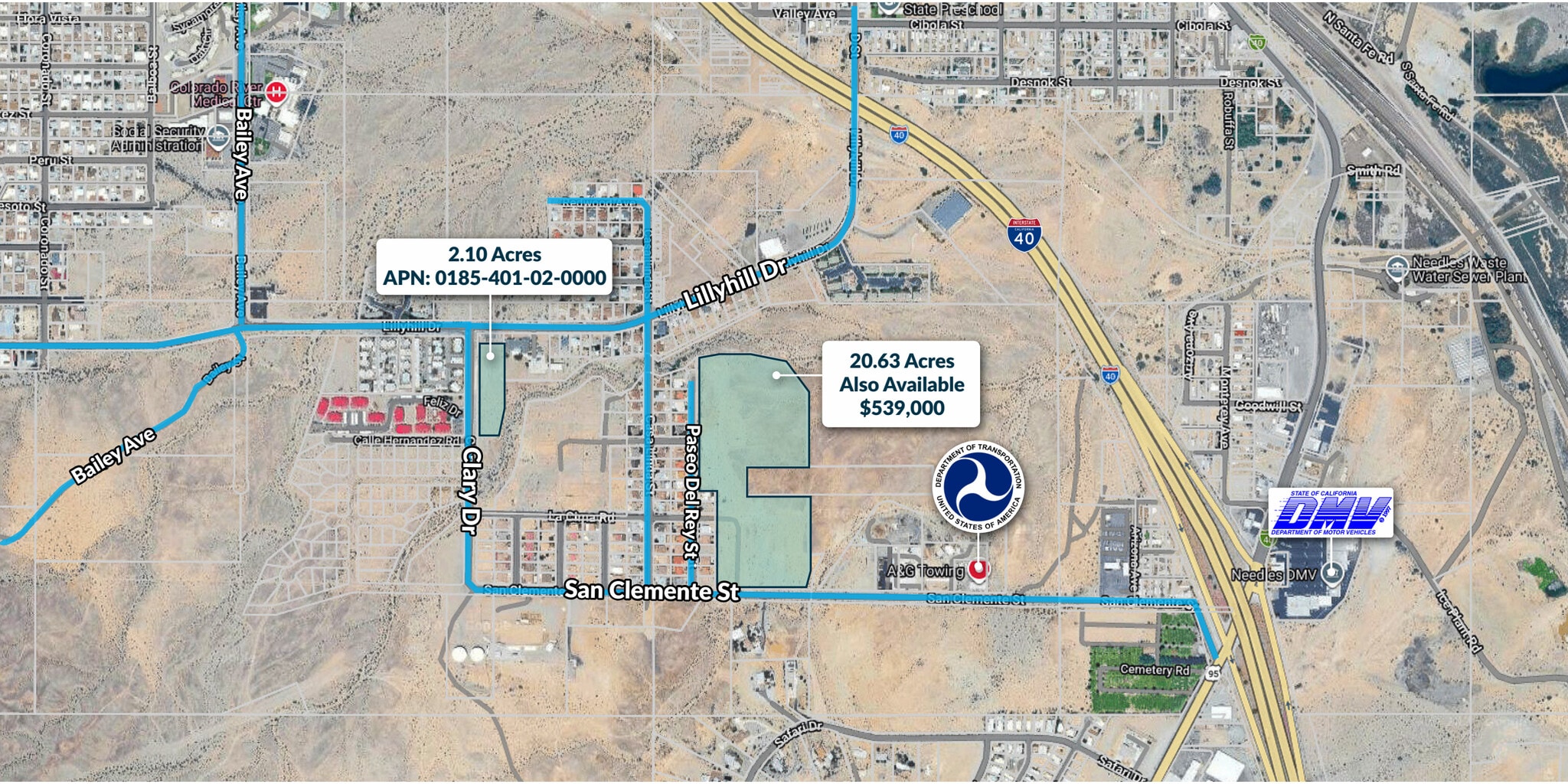 0 Clary Dr, Needles, CA for Sale