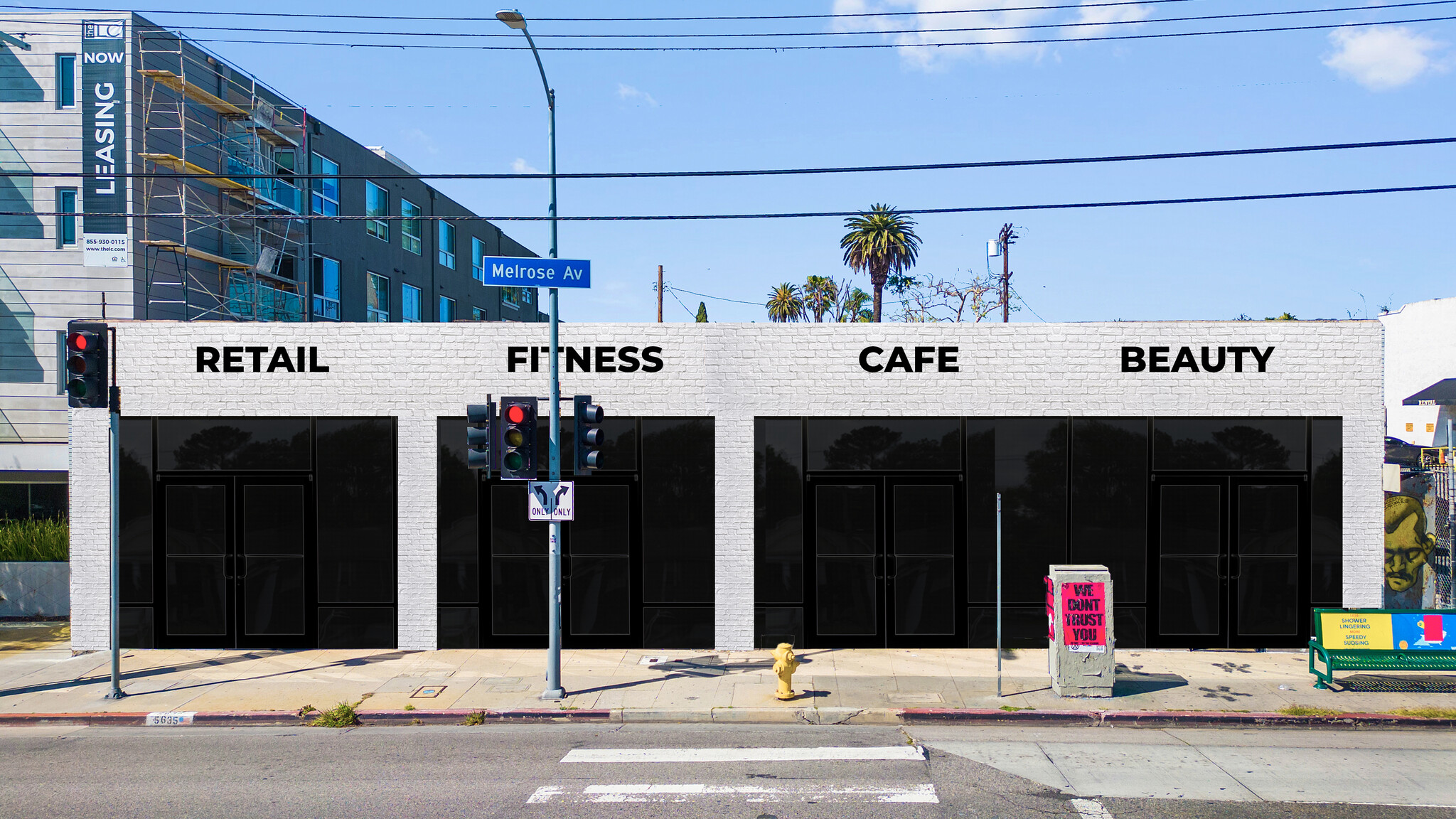 5635-5639 Melrose Ave, Los Angeles, CA for Rent