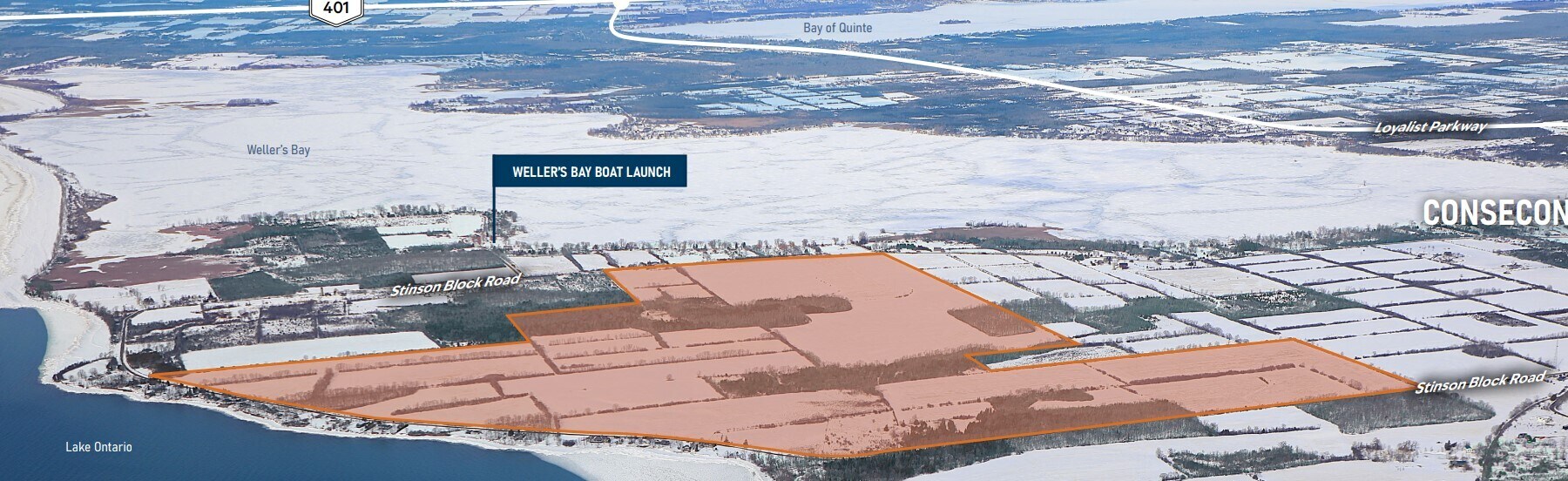 Stinson Block Rd, Quinte West, ON for Sale