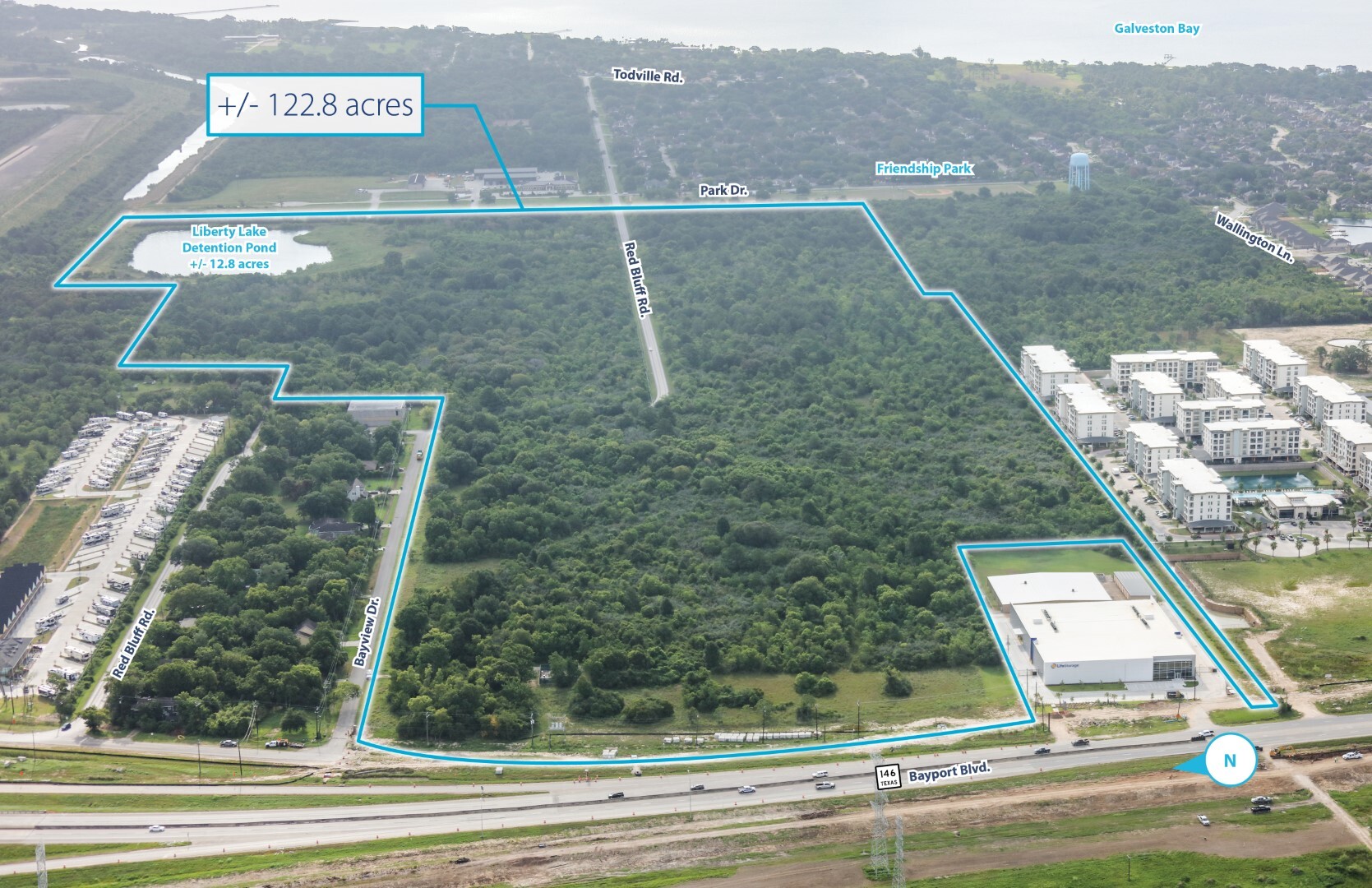 SH 146 and Red Bluff Rd, Seabrook, TX for Sale