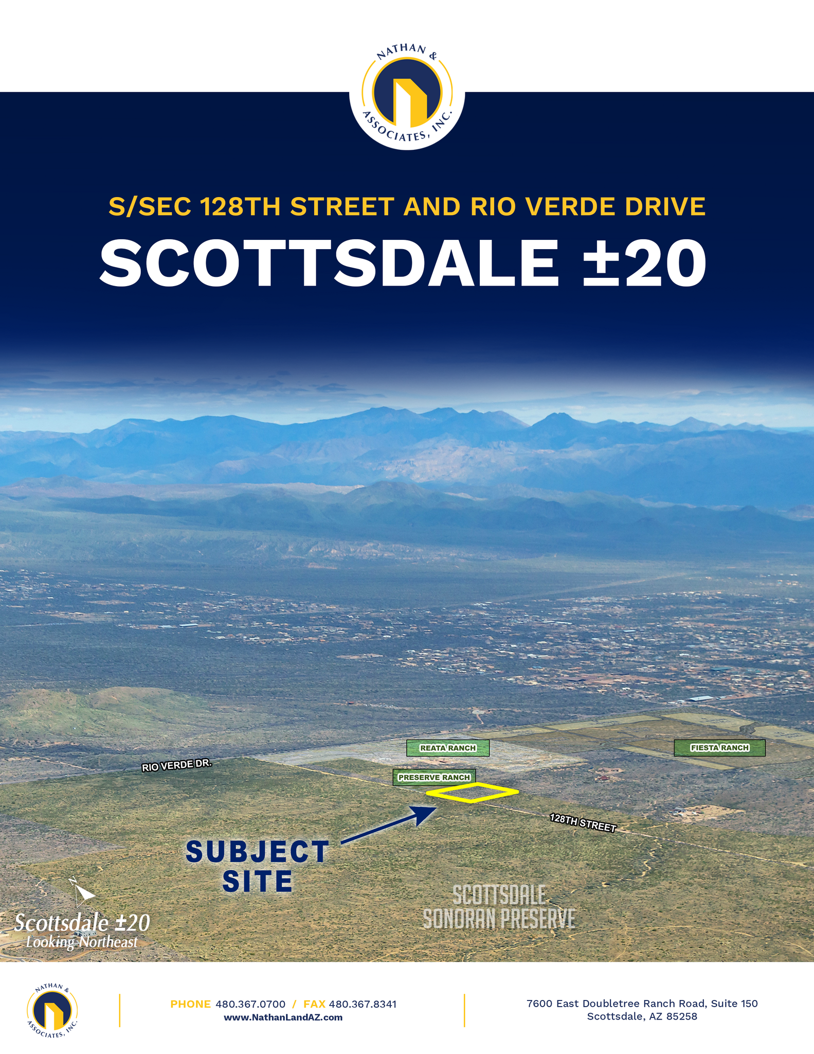 North 128th Street & Rio Verde Drive, Scottsdale, AZ for Sale