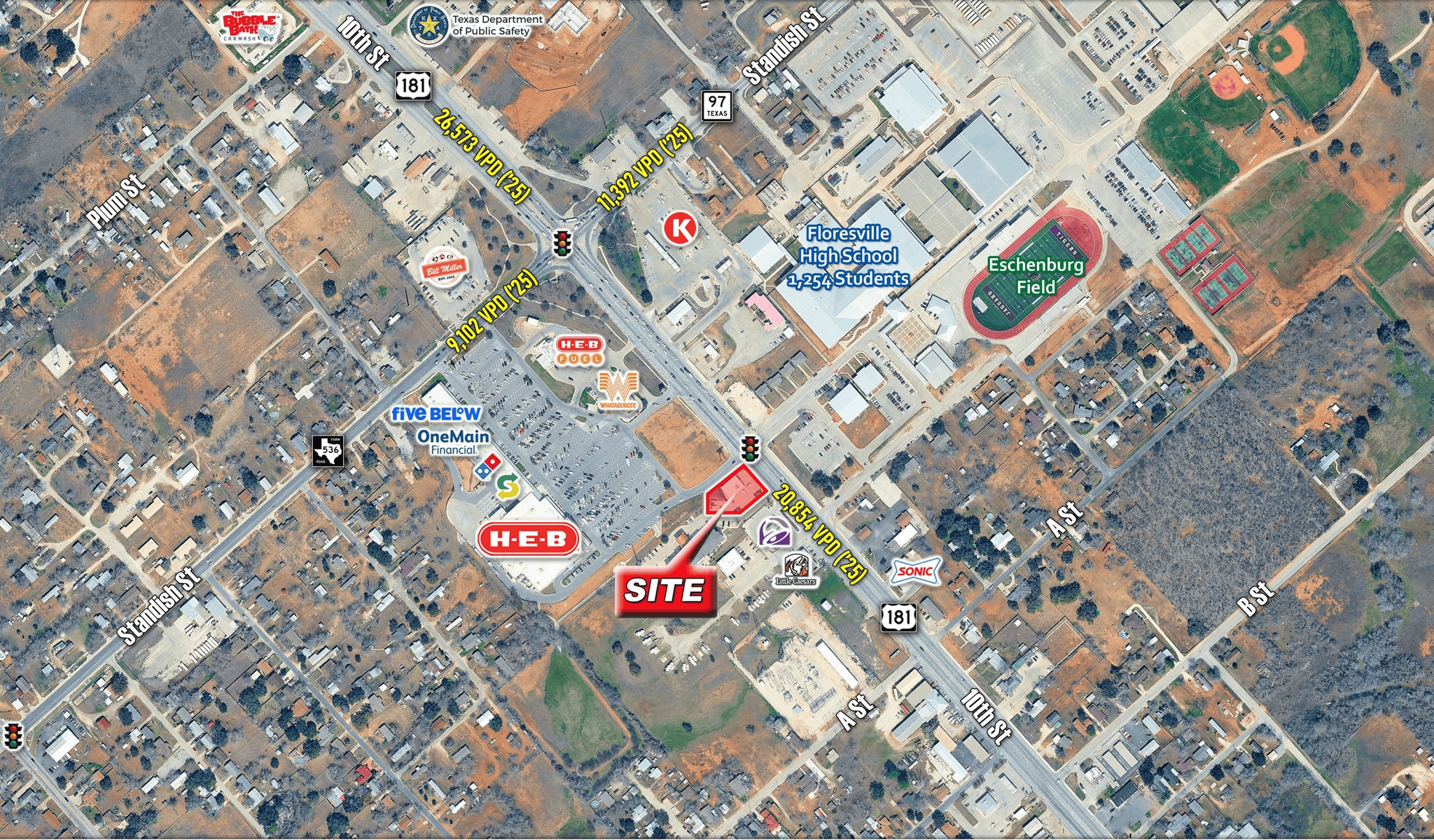 927 10th St, Floresville, TX for Rent