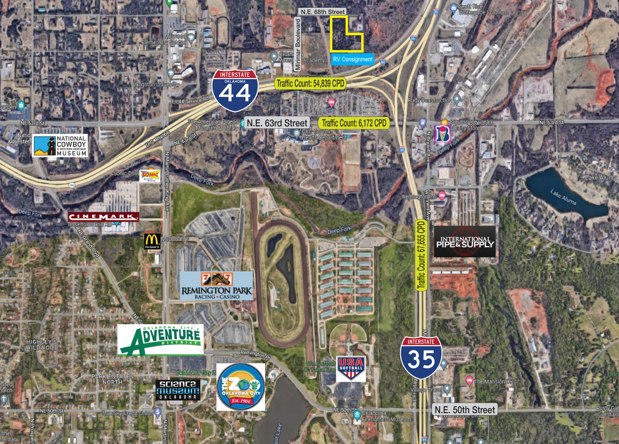 Mirimar Boulevard & E. I-44 Service Road, Oklahoma City, OK for Sale