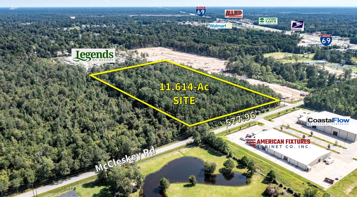 11.614 AC 00 McCleskey Rd, New Caney, TX for Sale
