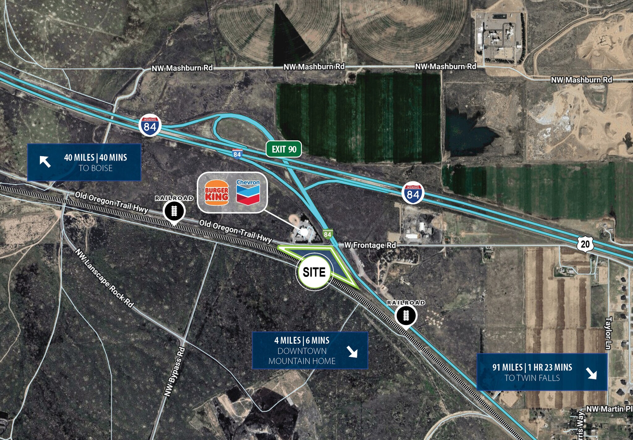 TBD Ditto Creek Rd & Old U.S. 30, Mountain Home, ID for Sale