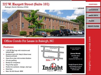 Raleigh, NC Office - 727 W Hargett St