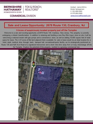 Cranbury, NJ Retail - 2678 Route 130