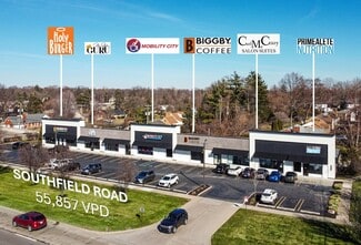 Lathrup Village, MI Storefront Retail/Office - 26710-26780 Southfield Rd