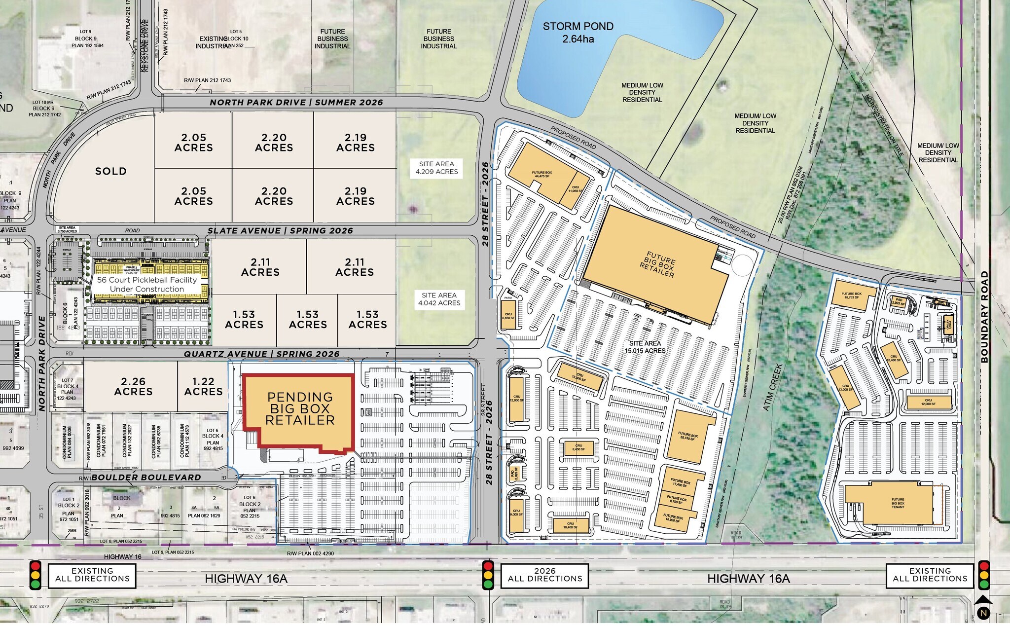Highway 16A & Veterans Blvd, Stony Plain, AB for Sale