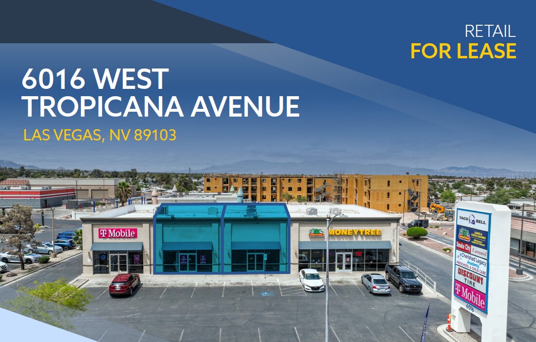 6016 W Tropicana Ave, Las Vegas, NV for Rent