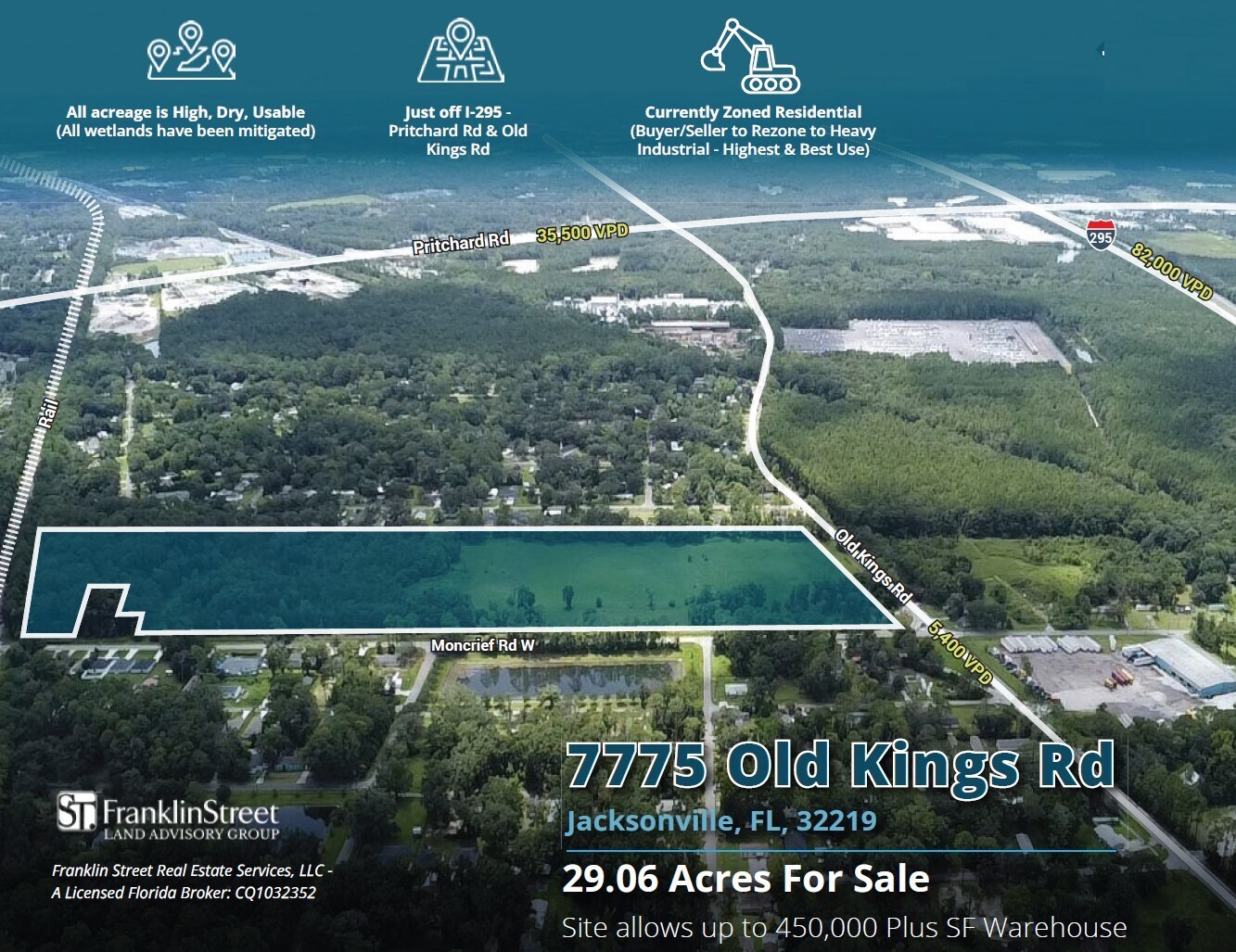 7775 Old Kings Rd, Jacksonville, FL for Sale
