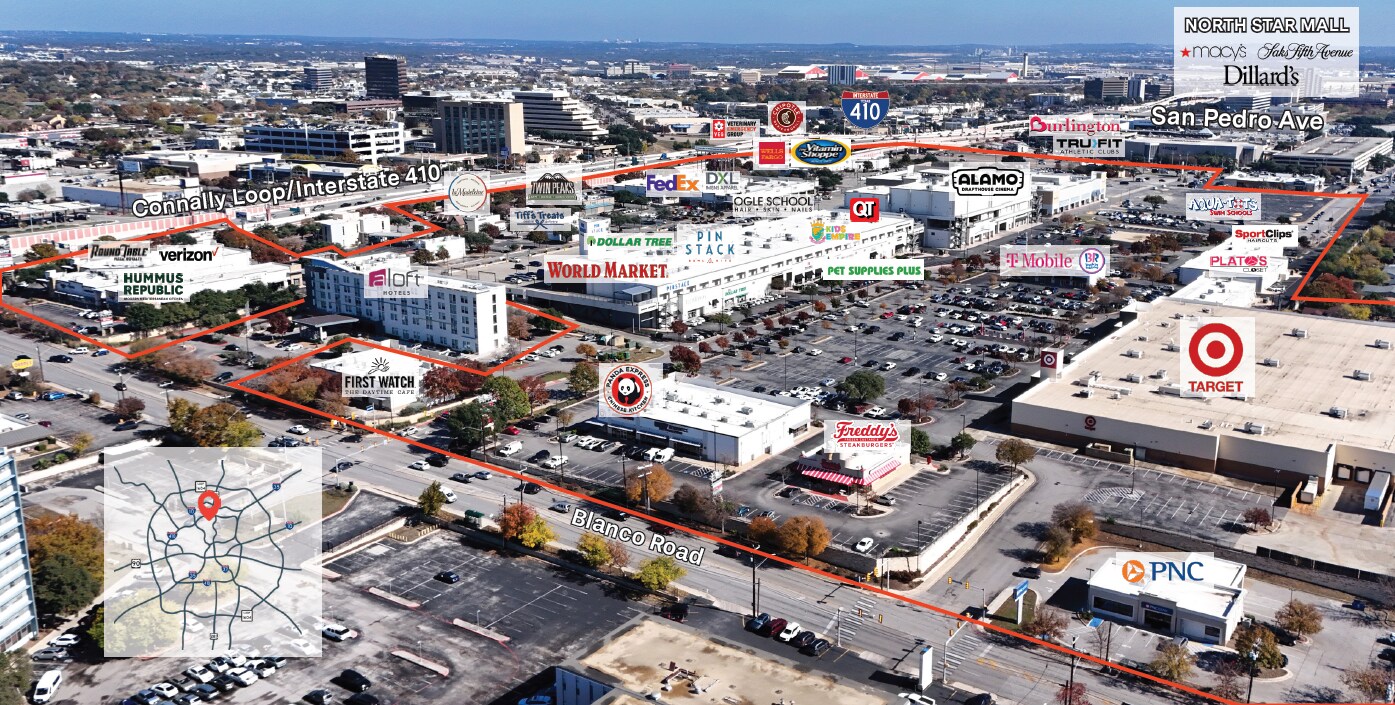 NW Loop 410 @ Blanco Rd, San Antonio, TX for Rent