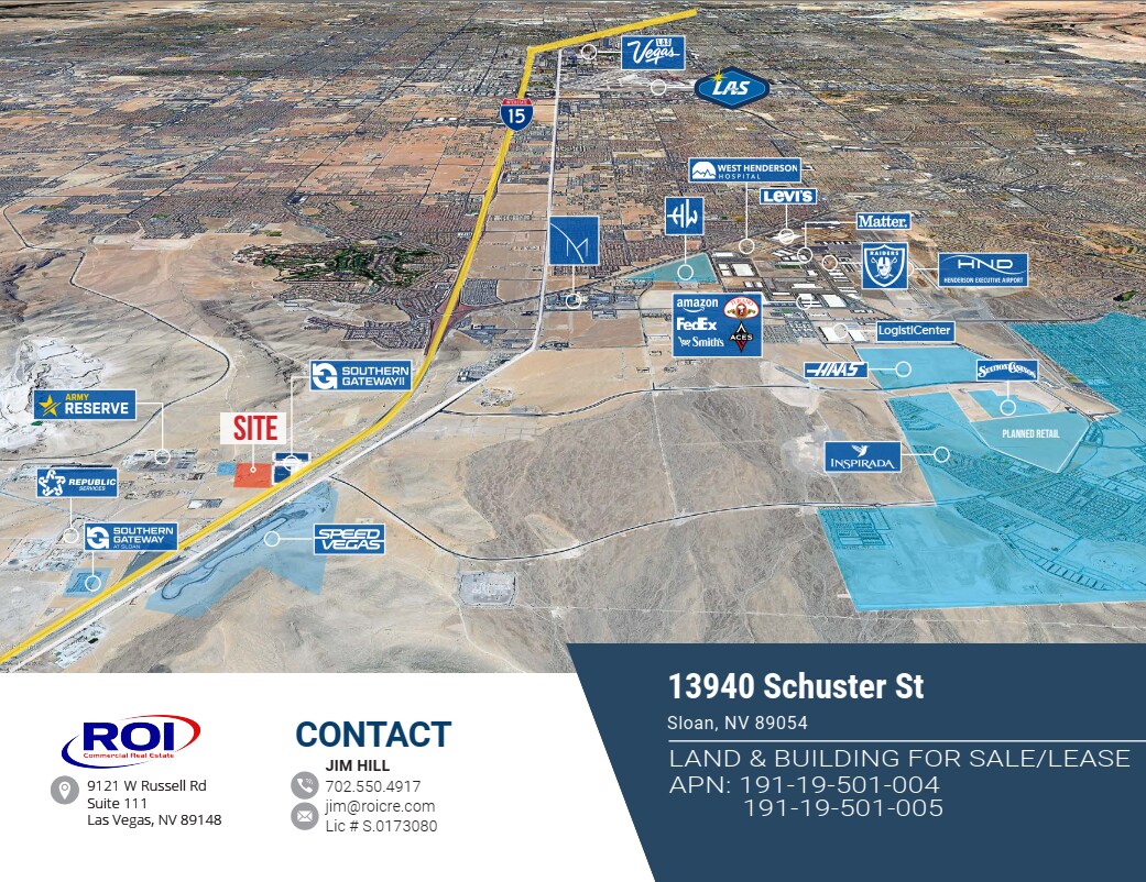 13940 Schuster Ave, Sloan, NV for Sale