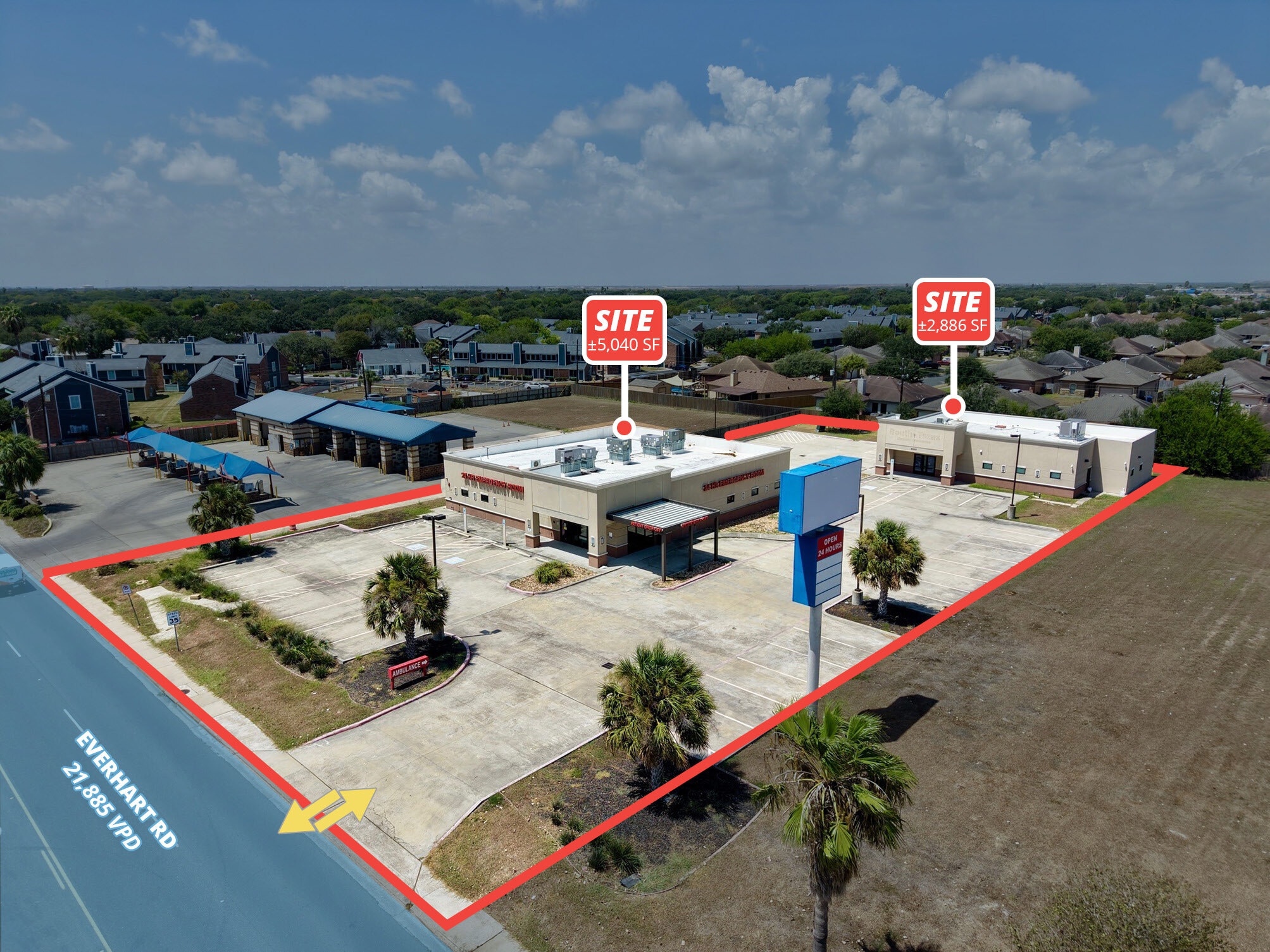 6813 Everhart Rd, Corpus Christi, TX for Rent