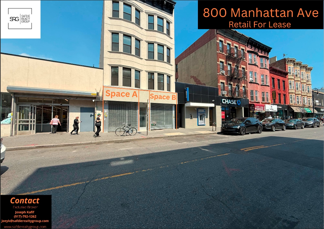 800 Manhattan Ave, Brooklyn, NY for Rent