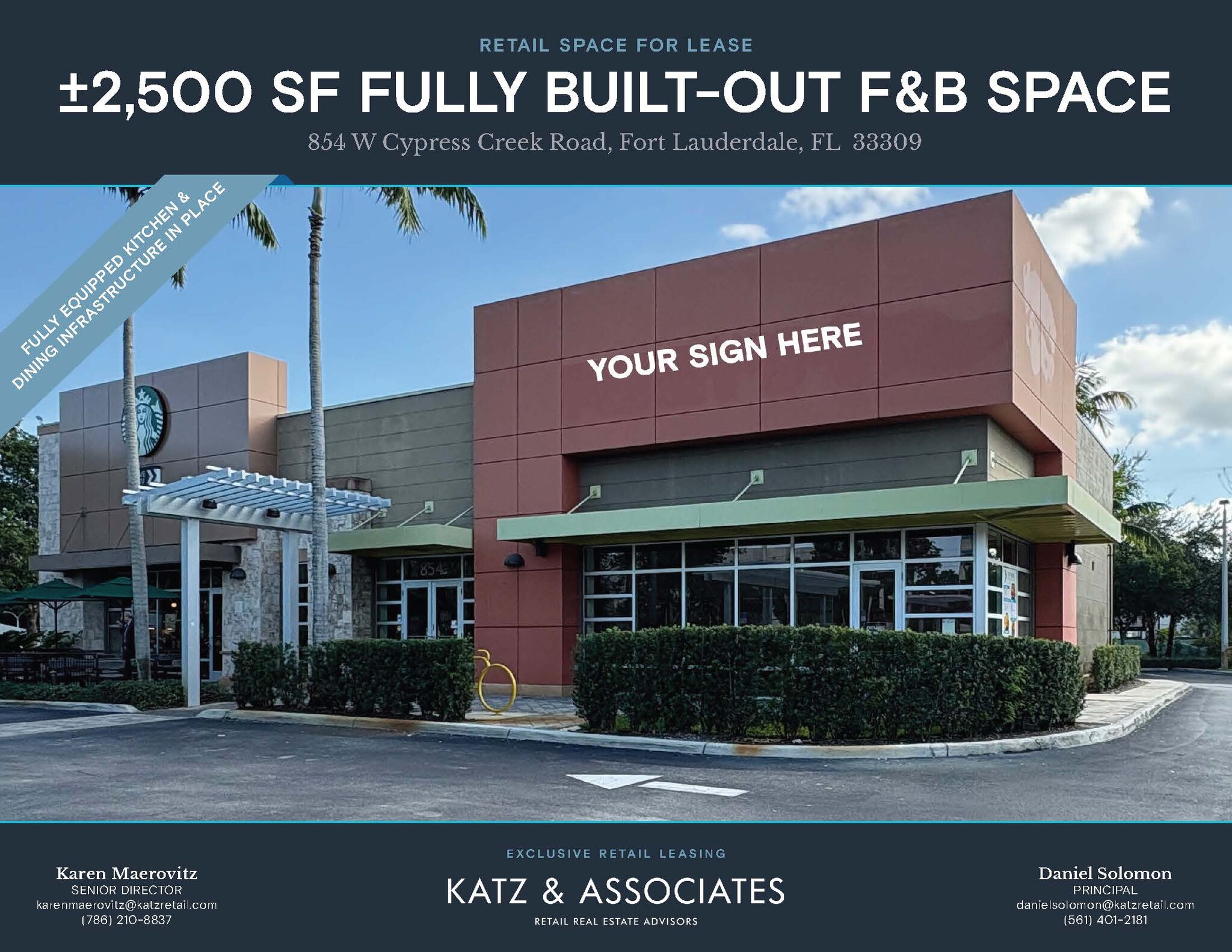 854 W Cypress Creek Rd, Fort Lauderdale, FL for Rent